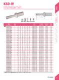 67 KSD-W KSD-W Indexable Insert Drill (3xD) KSD-mtt&mmm (3f ) mm mm TJttSSj mmw g Specification Teeth D d Li l 2 l 3 L Insert Insert screw Wrench We Каталог DEREK 2017 Инструмент металлорежущий и станочная оснастка Фрезы концевые твердосплавные и с режущими сменными пластинами Резцы Державки Расточные головки Стр. A36