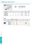 264 Державки Korloy серии Multi Turn MT Обозначение 0D 0d fi L СМП Винт Ключ MT10R/L-2 25D 10 12 22 5 69 5 QC 050204 FTNA0204S TW06P MT12R/L-2 25D 12 16 27 0 4 Каталог KORLOY 2013 Металлорежущий инструмент Точение Фрезерование Сверление Инструментальная оснастка Стр. C38