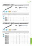 639 Концевые фрезы Korloy H-Max HPRE2000 4000 Радиусные вершины TiAflN Предельные отклонения D T1 >eQenbHHR а PC2D3F 00 6-06 07 016 0 0 02 0 0 025 ±0 005 ±0 01 Каталог KORLOY 2013 Металлорежущий инструмент Точение Фрезерование Сверление Инструментальная оснастка Стр. F11