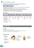 526 Technical Information for Rich Mill Rich Mill series is one of innovations that provides more available cutting-edges by double-sided insert and Каталог KORLOY 2020 Режущий и вспомогательный инструмент для станков ЧПУ и универсальных Фрезы с СМП Сверла твердосплавные Резцы токарные Пластины сменные режущие Стр. E68