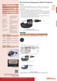 37 Высокоточные микрометры Mitutoyo 293-100 ABSOLUTE Digimatic Контрольно-измерительный инструмент японского производителя с цифровой индикацией Техничес Каталог MITUTOYO 2015 Измерительный инструмент метрологическое оборудование и контрольно-измерительные приборы Стр. 37