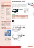 67 Дисковые микрометры Mitutoyo 323 250 Digimatic позволяют проводить измерения в труднодоступных местах для стандартного измерительного инструмента Диск Каталог MITUTOYO 2015 Измерительный инструмент метрологическое оборудование и контрольно-измерительные приборы Стр. 67