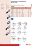 121 Микрометрические измерительные головки Mitutoyo 148-301 148-302 148-303 148-304 148-308 148-311 148-312 Измерительный ручной инструмент с большим диам Каталог MITUTOYO 2015 Измерительный инструмент метрологическое оборудование и контрольно-измерительные приборы Стр. 121