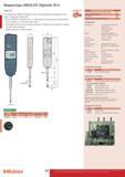250 Индикаторы Mitutoyo ABSOLUTE Digimatic ID-U Серия 575 Эти индикаторы ABSOLUTE Digimatic тонкого типа диапазоном измерений 25 мм имеют следующие особен Каталог MITUTOYO 2015 Измерительный инструмент метрологическое оборудование и контрольно-измерительные приборы Стр. 250