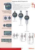 251 Многофункциональные цифровые индикаторы Mitutoyo ID-C ABSOLUTE Digimatic 543 серии Функция блокировки от несанкционированного использования Дисплей по Каталог MITUTOYO 2015 Измерительный инструмент метрологическое оборудование и контрольно-измерительные приборы Стр. 251