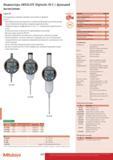 254 Цифровые многофункциональные индикаторы ABSOLUTE Digimatic Mitutoyo 543-340B 543-590B 543-595B со специальными функциями вычислениям Спецификация инст Каталог MITUTOYO 2015 Измерительный инструмент метрологическое оборудование и контрольно-измерительные приборы Стр. 254
