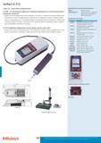 508 Профилометры Mitutoyo Surftest SJ-210 портативного типа для измерения шероховатости с системой безопасного проведения измерений Принадлежности к измер Каталог MITUTOYO 2015 Измерительный инструмент метрологическое оборудование и контрольно-измерительные приборы Стр. 508