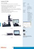 524 Контурографы Mitutoyo Contracer CV-2100 Серия 218 Эти контурографы разработаны специально для простых и быстрых измерений. Контурографы Contracer CV-2 Каталог MITUTOYO 2015 Измерительный инструмент метрологическое оборудование и контрольно-измерительные приборы Стр. 524