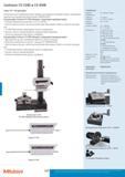 526 Контурографы Mitutoyo Contracer CV-3200 и CV-4500 Серия 218 Это высокоточные полуавтоматические приборы для измерения геометрии контура с высокопроизв Каталог MITUTOYO 2015 Измерительный инструмент метрологическое оборудование и контрольно-измерительные приборы Стр. 526