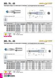 117 3ED T0 -3D £>RfLL £F£E£> Трехперое сверло со сменными головками с цилиндрическим хвостовиком Глубина сверления: 3xD If Обозначение Размеры (мм) К Каталог TAEGUTEC 2020 Вращающийся режущий и вспомогательный инструмент по металлу Твердосплавные пластины Сборные фрезы с СМП Монолитные фрезы и сверла Инструментальные патроны Стр. D50