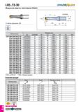 133 LCD T2-3D SBADEffi/SH Модульное сверло с хвостовиком Weldon Глубина сверления: 3xD Обозначение Размеры (мм) DC DCONMS DF LU LPR LS PL SSC LCD 200 Каталог TAEGUTEC 2020 Вращающийся режущий и вспомогательный инструмент по металлу Твердосплавные пластины Сборные фрезы с СМП Монолитные фрезы и сверла Инструментальные патроны Стр. D66
