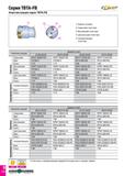 181 Серия TBTA-FB Комплектующие серии TBTA-FB Диаметр (мм) 25 00-28 00 28 01-29 99 30 00-35 00 35 01-38 00 Наружная NPHT 06003 RG NPHT 06003 RG NPHT Каталог TAEGUTEC 2020 Вращающийся режущий и вспомогательный инструмент по металлу Твердосплавные пластины Сборные фрезы с СМП Монолитные фрезы и сверла Инструментальные патроны Стр. D114