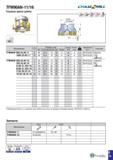 368 TFM90AN-11/16 OfMSE MlLL Торцевая фреза (дюйм) 90° Обозначение Размеры (мм) Каналы С ОЖ Исполнение корпуса j£l Крепежный болт Пластина DC DCONMSD Каталог TAEGUTEC 2020 Вращающийся режущий и вспомогательный инструмент по металлу Твердосплавные пластины Сборные фрезы с СМП Монолитные фрезы и сверла Инструментальные патроны Стр. E55