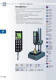 123 Электронные индикаторы Tesa Digico 1 и Tesa Digico 2 с цифровой индикацией Обе модели измерительного инструмента имеют разносторонние функции, бо Каталог TESA 2010 Контрольно-измерительный инструмент для линейно-угловых измерений Стр. F-8