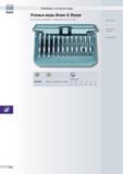 253 Линейные и угловые меры Tesa Угловые меры Brown Sharpe Для установки и калибровки минимальный шаг до 15' (1/4°) шт Комплектность 06769002 Набор 1 Каталог TESA 2010 Контрольно-измерительный инструмент для линейно-угловых измерений Стр. K-8