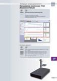 294 Программное обеспечение TESA Measurement Studio поставляется с Инструкция по инсталляции на CD, 6 языков Руководство по эксплуатации и Online-спр Каталог TESA 2010 Контрольно-измерительный инструмент для линейно-угловых измерений Стр. M-11