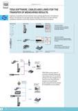 23 TESA SOFTWARE CABLES AND LINKS FOR THE TRANSFER OF MEASURING RESULTS Inspection traceability and cost reduction have a growing significance in all ind Каталог TESA 2014 Контрольно-измерительный инструмент и оборудование Стр. A-2 ENG