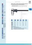 44 DIGITAL CALIPERS TESA ISO 13385-1 Models with Rounded Measuring Faces for Internal Dimensions and Knife-edge Jaws Complete IP67 protection against the Каталог TESA 2014 Контрольно-измерительный инструмент и оборудование Стр. B-11 ENG