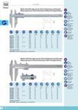 47 TESA CALIPERS Models with knife-edge Jaws for External Dimensions and rounded Measuring Faces for Internal Dimensions (Without Fine Adjust Device) 005 Каталог TESA 2014 Контрольно-измерительный инструмент и оборудование Стр. B-14 ENG