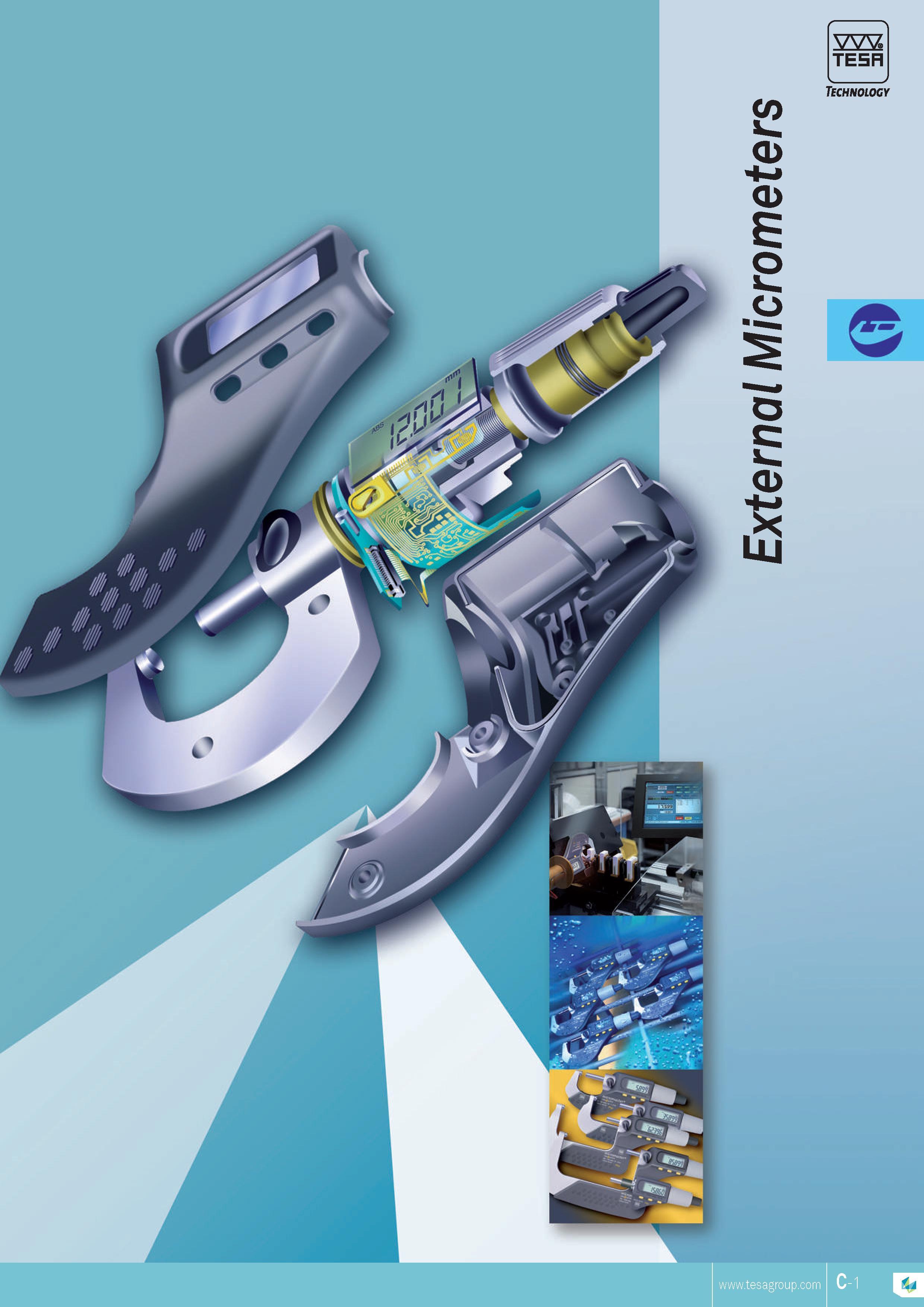 58 TESA Technology Каталог TESA 2014 Контрольно-измерительный инструмент и оборудование Стр. C-1 ENG