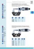 62 MICROMETERS WITH ANALOGUE INDICATION TESA Inspection report with a declaration of conformity Identification number DIN 863 T1 NF E 11-095 Tungsten car Каталог TESA 2014 Контрольно-измерительный инструмент и оборудование Стр. C-5 ENG