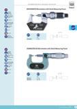 68 MICROMETERS WITH ANALOGUE INDICATION MicRoRAPID with small Measuring Faces 072116410 mm 0 20 TESA Technology 5 mm 00210101 0 25 00210102 25 50 TESA C- Каталог TESA 2014 Контрольно-измерительный инструмент и оборудование Стр. C-11 ENG