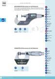 71 DIGITAL MICROMETERS TESA for soft Materials With two large round-edge measuring faces Measure the thickness of materials such as paper and plastic she Каталог TESA 2014 Контрольно-измерительный инструмент и оборудование Стр. C-14 ENG