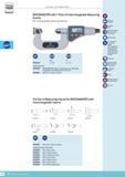 73 DIGITAL MICROMETERS TESA with 7 Pairs of Interchangeable Measuring Inserts Non-rotating spindle without spindle lock 06030045 mm 0 t 30 in 0 t 1 2 CON Каталог TESA 2014 Контрольно-измерительный инструмент и оборудование Стр. C-16 ENG