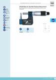 78 MICROMETERS WITH ANALOGUE INDICATION ETALon Basic for tube Wall thickness MEASUREMENT Barrel-shaped anvil for measuring tube wall thickness and other Каталог TESA 2014 Контрольно-измерительный инструмент и оборудование Стр. C-21 ENG
