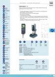 124 DIAL GAUGES ELECTRONIC AND ANALOGUE TESA According to selected tolerances 30 4 mm (DIGICO 1) or 60 4 mm (DIGICO 2) 40 mm scale length 25 divisions Acc Каталог TESA 2014 Контрольно-измерительный инструмент и оборудование Стр. F-7 ENG