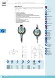 125 DIAL GAUGES ELECTRONIC AND ANALOGUE TESA DIGICO 12 Designed to operate in a rugged environment resistant to spray of liquids (IP65) 44 mm dial diamete Каталог TESA 2014 Контрольно-измерительный инструмент и оборудование Стр. F-8 ENG