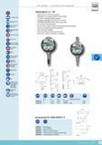 126 DIAL GAUGES ELECTRONIC AND ANALOGUE TESA m LCD 5 digits sign Digit height 6 mm Max permissible error 4 pm Repeatability limit 2 pm 04 to 075 ( 015) N Каталог TESA 2014 Контрольно-измерительный инструмент и оборудование Стр. F-9 ENG