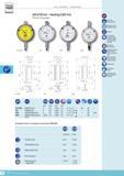 133 DIAL GAUGES ANALOGUE TESA Dial 0 58 mm Reading 0002 mm Precision dial gauges EN ISO 463 Factory standard Rotating dial With or without dial lock Q 000 Каталог TESA 2014 Контрольно-измерительный инструмент и оборудование Стр. F-16 ENG
