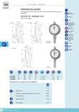 137 DIAL GAUGES ANALOGUE TESA STANDARD DIAL GAUGES The Standard product line offers a range of heavy duty and competitively priced dial gauges Dial 0 40 5 Каталог TESA 2014 Контрольно-измерительный инструмент и оборудование Стр. F-20 ENG