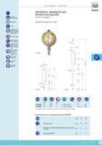 140 DIAL GAUGES ANALOGUE TESA EN ISO 463 Factory standard Rotating dial 001 mm Full-metal casing Mounting shank and plunger in hardened stainless steel Se Каталог TESA 2014 Контрольно-измерительный инструмент и оборудование Стр. F-23 ENG