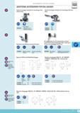 146 ADDITIONAL ACCESSORIES FOR DIAL GAUGES Device for plunger retraction for mounting on the Device for plunger retraction for mounting on the top bottom Каталог TESA 2014 Контрольно-измерительный инструмент и оборудование Стр. F-29 ENG