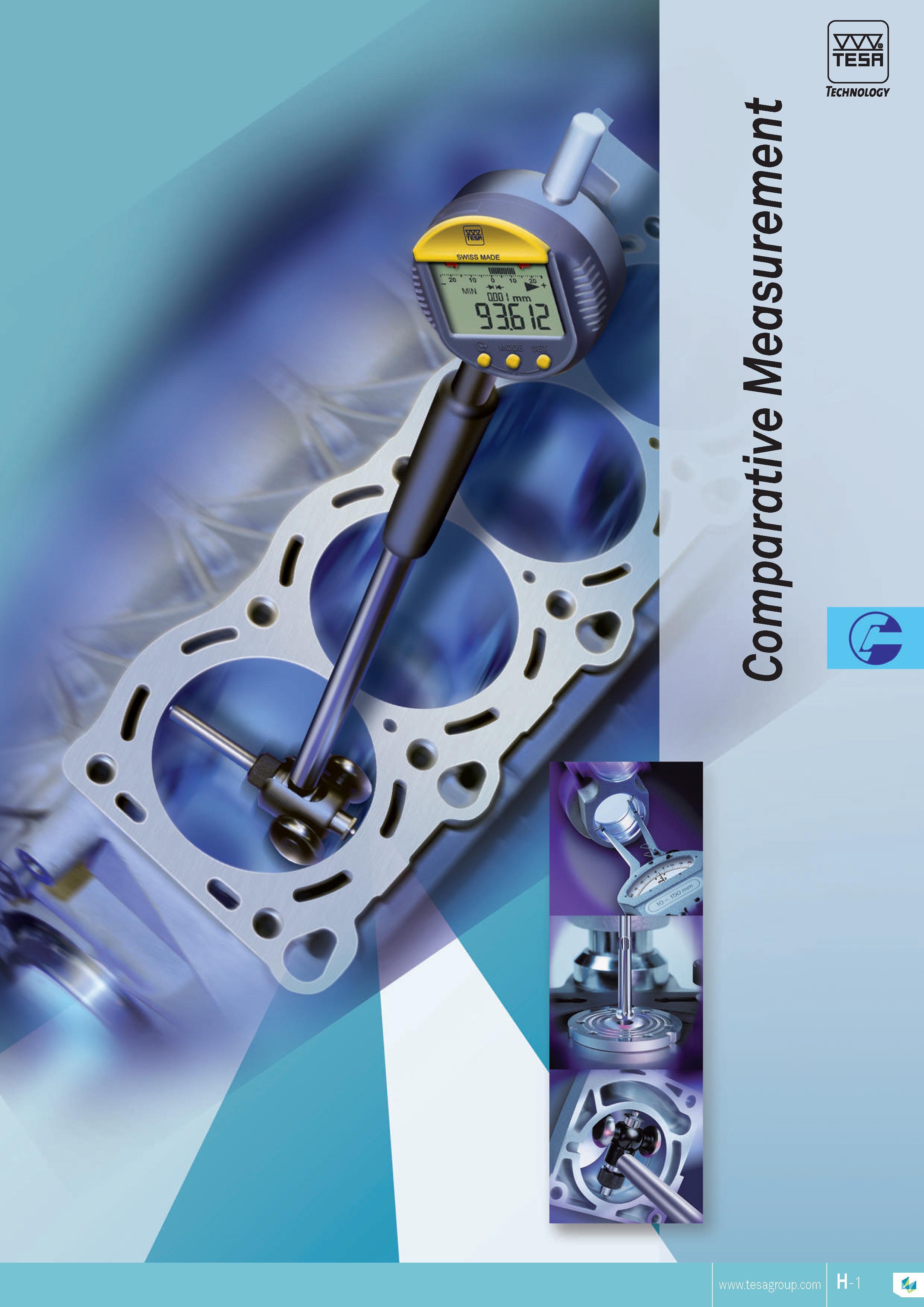 162 TESA Technology Каталог TESA 2014 Контрольно-измерительный инструмент и оборудование Стр. H-1 ENG