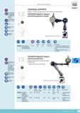 176 UNIVERSAL SUPPORTS Magnetic measuring support with suction base or articulated arm INTERAPID Magnetic Support with Articulated Arm (small) Technology Каталог TESA 2014 Контрольно-измерительный инструмент и оборудование Стр. I-3 ENG