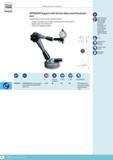 179 TESA measuring stands INTERAPID Support with Suction Base and Articulated Arm Holds firmly on any smooth and flat surface Clamps instantly and reliabl Каталог TESA 2014 Контрольно-измерительный инструмент и оборудование Стр. I-6 ENG