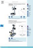 181 MEASURING STANDS TESA INTERAPID UA Table Measuring Support with Ground Table Surface Basic model without fine adjustment x 01639008 INTERAPID UA 1 mea Каталог TESA 2014 Контрольно-измерительный инструмент и оборудование Стр. I-8 ENG