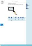 189 auxilliary equipment RocH Portable Magnifier With a folding handle and additional magnifier Retractable support O Solid resistant plastic Cardboard bo Каталог TESA 2014 Контрольно-измерительный инструмент и оборудование Стр. I-16 ENG