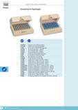 221 TESA LENGTH AND ANGLE STANDARDS Technology Accessories for Plug Gauges o D CJ1ED25N Wooden case for 25 TDH plug gauges CJ1EL25N Wooden case for 25 TLH Каталог TESA 2014 Контрольно-измерительный инструмент и оборудование Стр. K-16 ENG