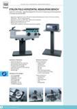 231 TESA ETALON POLO HORizONTAL MEASURING Bench Technology ETALON POLO HORIZONTAL MEASURING BENCH A giant for small sizes Specially designed for the contr Каталог TESA 2014 Контрольно-измерительный инструмент и оборудование Стр. L-10 ENG