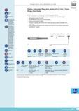 332 PROBES WITH AXIAL MOVEMENT0 8 MM TESA DIN 32876 Part 1 See in the table Nickel-plated housing Stainless steel measuring bolt hardened Sealing bellows Каталог TESA 2014 Контрольно-измерительный инструмент и оборудование Стр. O-39 ENG