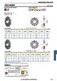 1441 Фрезы Mitsubishi со сменными режущими пластинами INDEXABLE MILLING Каталог MITSUBISHI 2018 Инструмент для станков Пластины сменные режущие Фрезы концевые твердосплавные и сборные с СРП Сверла спиральные Резцы токарные Державки Стр. 1441