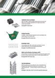 9 The Widia Carbide Recycling Programme can turn accumulated scrap carbide tooling in your shop into cash See pages R19 and T97 to learn more Knowled Каталог WIDIA 2017 Металлорежущий инструмент Стационарный и вращающийся для металлообрабатывающих станков и оборудования Стр. VII ENG
