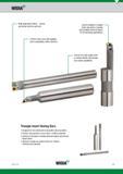 373 Widia Multi-application tooling groove Inserts available in multiple and thread with the same bar styles and grade s, including polycrystalline dia Каталог WIDIA 2017 Металлорежущий инструмент Стационарный и вращающийся для металлообрабатывающих станков и оборудования Стр. D3 ENG