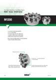 744 One Series Meets Every Face Milling Need Widia Victory M1200 Series M1200 7 Low cost per edge; high productivity 14 5-59° lead angles One series me Каталог WIDIA 2017 Металлорежущий инструмент Стационарный и вращающийся для металлообрабатывающих станков и оборудования Стр. H24 ENG