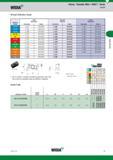 817 Widia Victory Shoulder Mills VSM11 Series Insert Selection Guide Light General Heavy Machining Purpose Machining Group Обозначение режущей геометри Каталог WIDIA 2017 Металлорежущий инструмент Стационарный и вращающийся для металлообрабатывающих станков и оборудования Стр. J9 ENG
