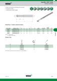 1009 Copy Mills Widia M270 Series Ball Nose Tool Bodies Rough, semi-finishing, and finishing with one system Through tool coolant Carbide shank to impro Каталог WIDIA 2017 Металлорежущий инструмент Стационарный и вращающийся для металлообрабатывающих станков и оборудования Стр. M105 ENG